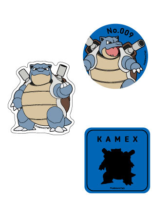 ポケットモンスター モバイルステッカー カメックス[グルマンディーズ