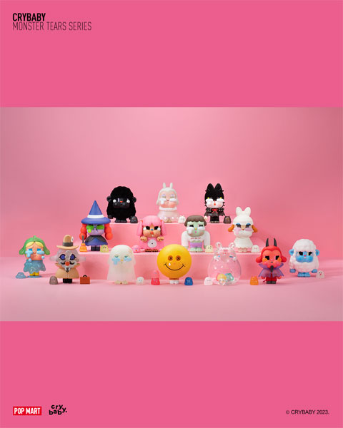 【森下】Baby DONT Cry 限定トレカ 4枚セット×5 Crybaby Monster Tears シリーズ 12個入りBOX[POPMART]【送料無料