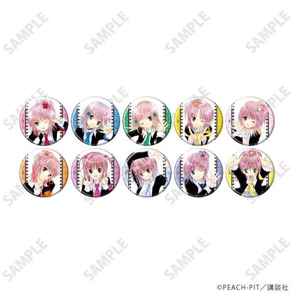 缶バッジ「しゅごキャラ！」52/公式イラスト 10個入りBOX[A3]《12月