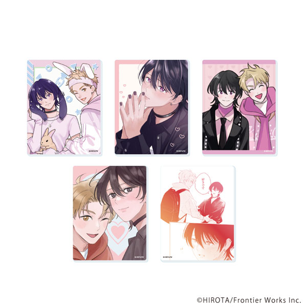 アクリルカード「リラクトコミックス10周年記念フェア」05/きみの好きな人は…俺!? 既存&描き下ろしイラスト 5個入りBOX