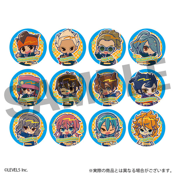 イナズマイレブン 英雄たちのヴィクトリーロード トレーディングミニキャラ缶バッジ 平成ポップver. 12個入りBOX