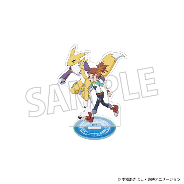 デジモンテイマーズ アクリルスタンド 牧野留姫＆レナモン[ムービック