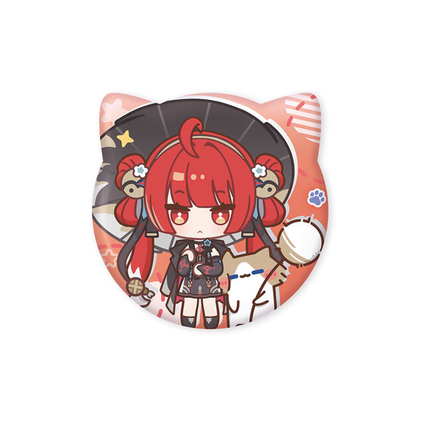【限定販売】『鳴潮』×『YUE XIN MEOW』 共鳴の日常テーマブリキバッジ 鎖暝×『YUE XIN MEOW』Ver.[KURO GAMES]《０５月予約》