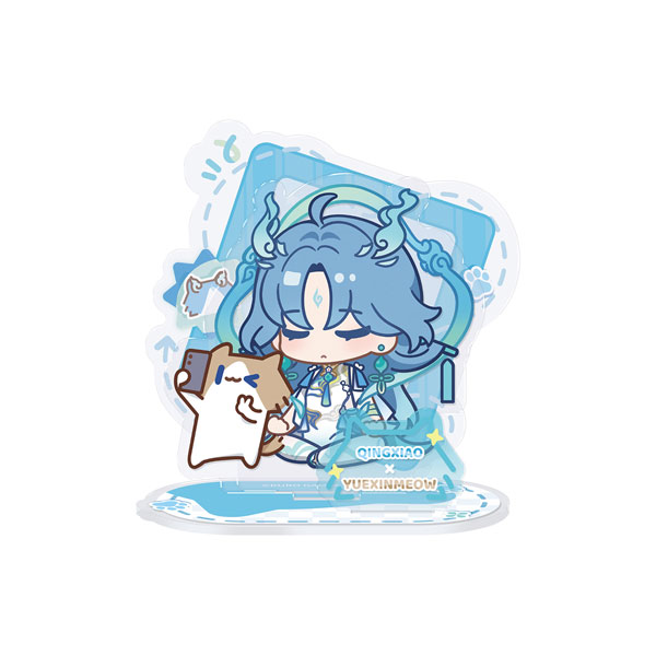 【限定販売】『鳴潮』×『YUE XIN MEOW』 共鳴の日常テーマ アクリルスタンド 清宵×『YUE XIN MEOW』Ver.[KURO GAMES]《０５月予約》