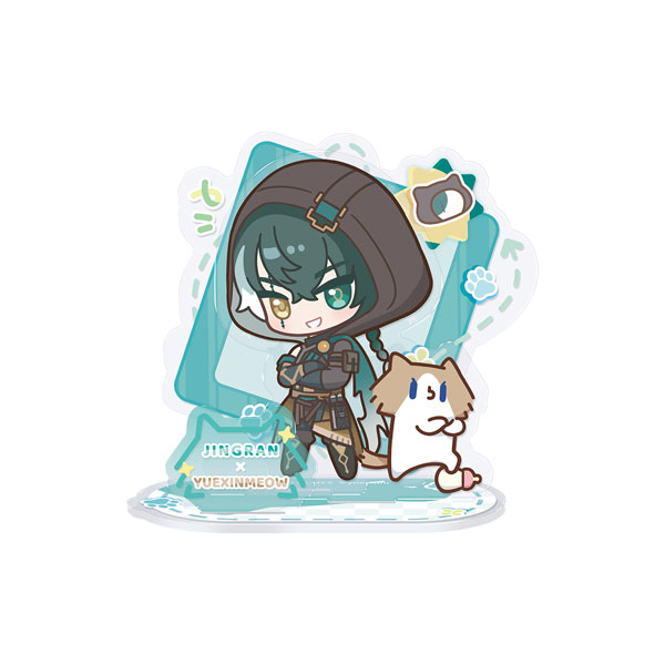 【限定販売】『鳴潮』×『YUE XIN MEOW』 共鳴の日常テーマ アクリルスタンド 景燃×『YUE XIN MEOW』Ver.[KURO GAMES]《０５月予約》