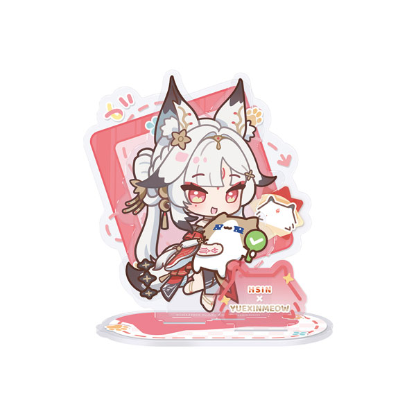 【限定販売】『鳴潮』×『YUE XIN MEOW』 共鳴の日常テーマ アクリルスタンド 心×『YUE XIN MEOW』Ver.[KURO GAMES]《０５月予約》