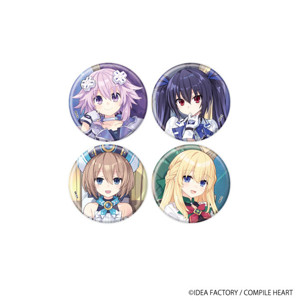 缶バッジ「超新時空ゲイム ネプテューヌ∞」02/ブラインド(全4種)(公式