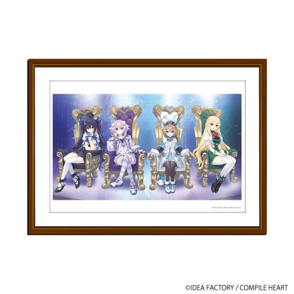 額縁入りプレミアム複製原画(M)「超新時空ゲイム ネプテューヌ∞」01