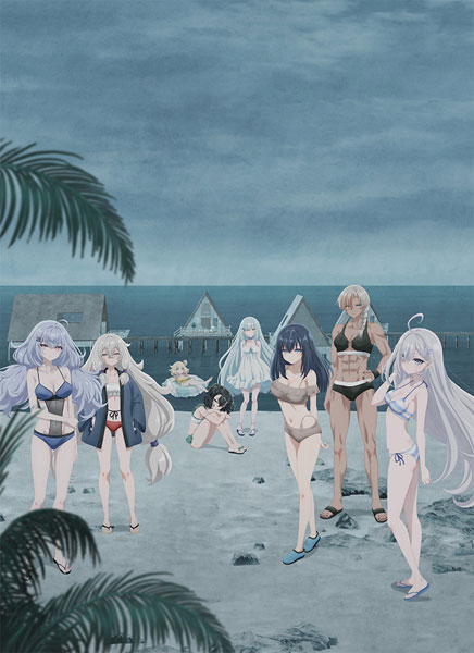 死亡遊戯で飯を食う。 44:CLOUDY BEACH 複製原画 BD 死亡遊戯で飯を食う。 44：CLOUDY BEACH ≪原作イラスト・ねこめ