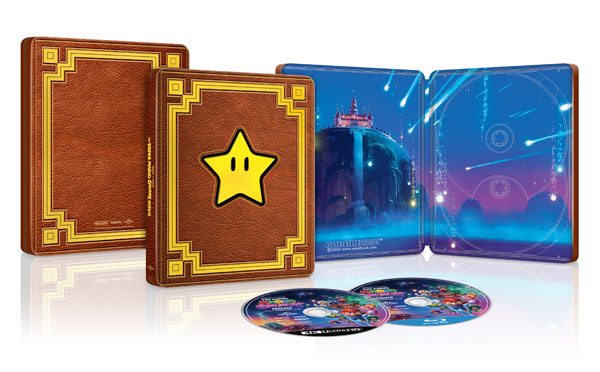 UHD BD+BD ザ・スーパーマリオギャラクシー・ムービー 4K UHD + ブルーレイ セット スチールブック仕様 (Blu-ray Disc)[ハピネット]《発売済・在庫品》