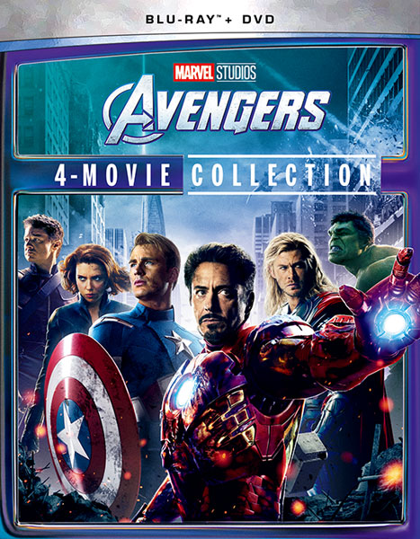 BD+DVD アベンジャーズ：4ムービー・コレクション(ブルーレイ + DVD