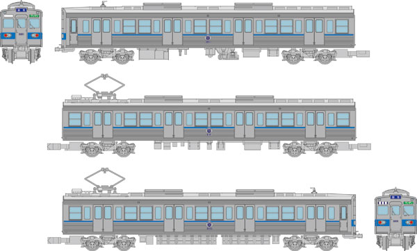 鉄道コレクション 秩父鉄道5000系風 3両 鉄道コレクション 秩父鉄道5000系(5001編成)3両セットA[トミーテック