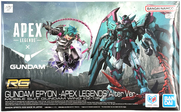 RG 1/144 ガンダムエピオン -APEX LEGENDS(TM) オルター Ver