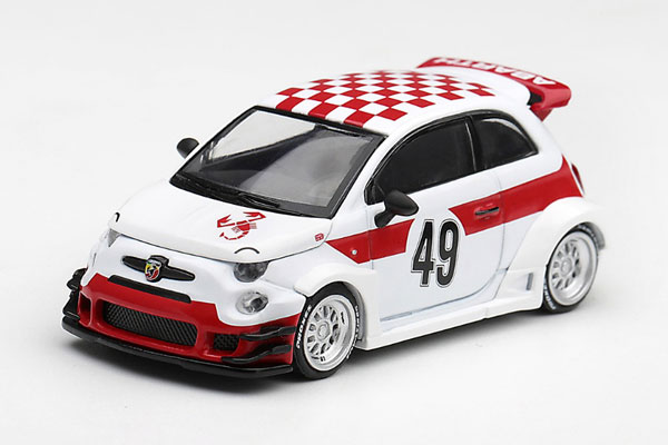 1/64 アバルト 595 LB-WORKS x Abas Works 1000 TC Tribute(左ハンドル