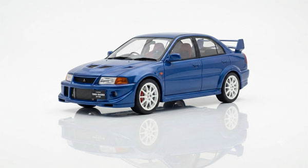 1/18 三菱 Lancer Evolution VI GSR T.M.E Canal Blue[MOTORHELIX