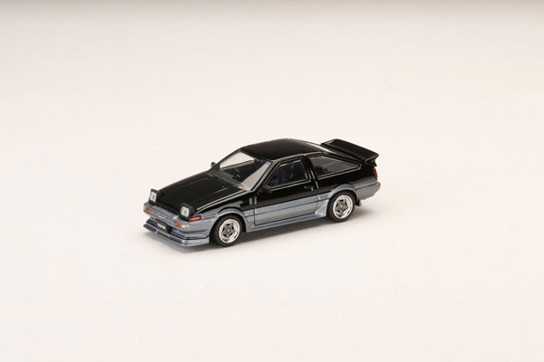 1/64 トヨタ スプリンター トレノ GT APEX (AE86) 後期型 JDM Style カーボンボンネット ブラック /グレー[ホビージャパン]《１２月予約》