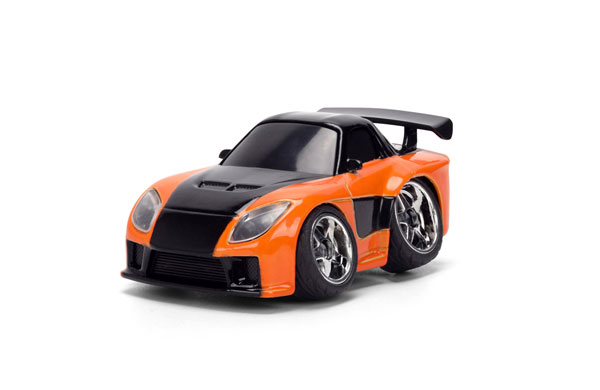 ⭐️入手困難 03年 MAD TOYZ 初期モデル 元箱付 中古♪ 1/43 SMALL BLOCKS F＆F 1995 マツダ RX-7 ワイドボディ (ハン)[Jada