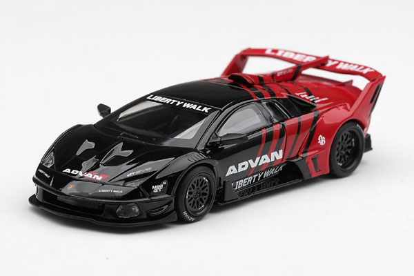 1/64 ランボルギーニ LB-Silhouette WORKS MURCIELAGO GT Evo Advan(右ハンドル)[MINI GT]《０１月予約》