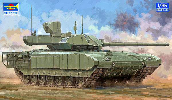 1/35 ロシア連邦軍 T-14主力戦車 Mod.2022 プラモデル[トランペッター