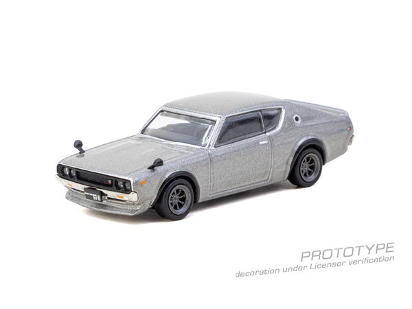 1/64 Nissan Skyline 2000GT-R (KPGC110) Silver (ペーパーボックス