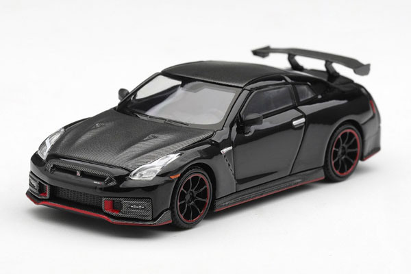 ⭐️MINI GT LB★Works 日産 GT-R Black 左ハンドル⭐️ 1/64 Nissan GT-R Nismo 2024 ブラック(左ハンドル)[MINI GT]《02月