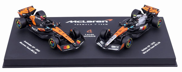 1/64 マクラーレン F1チーム MCL39 オーストラリア/イギリスGP No.4 L