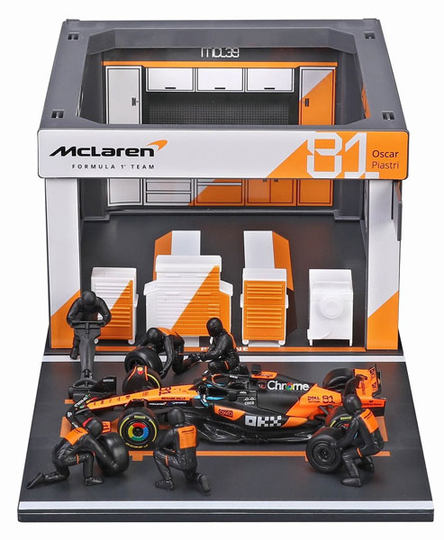 1/43 マクラーレン F1 チーム PIT PASS セット MCL39 No.81 O