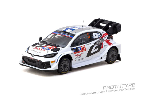 1/64 Toyota GR YARIS Rally1 HYBRID Rally Finland 2024 Sami Pajari / Enni Malkonen Model Car + Trading Cards[Tarmac Works]《１２月仮予約》