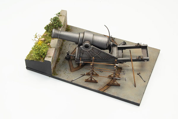 1/35 19世紀 スペイン 21cm OHRS榴弾砲 ジオラマセット[VGディオ