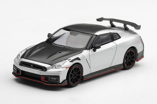 1/64 Nissan GT-R Nismo 2024 シルバー(右ハンドル)[MINI GT]《０２月予約》