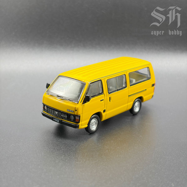 1/64 トヨタ ハイエース 3代目 イエロー[super hobby]《09月予約》