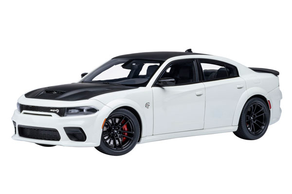 1/18 GTスピリット　ダッジ　チャージャー　ヘルキャット　ミニカー　ホワイト 1/18 ダッジ チャージャー SRT ヘルキャット レッドアイ ジェイル