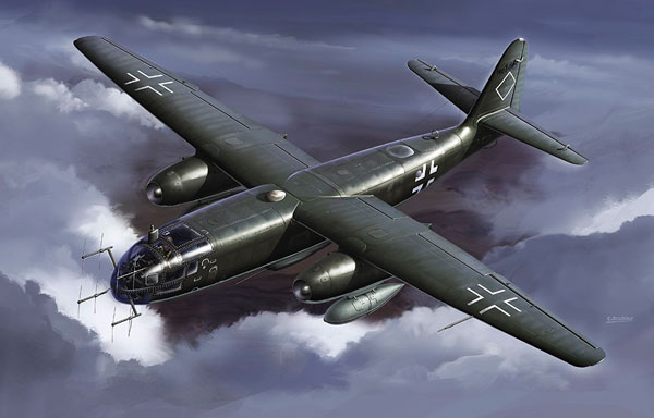 ハセガワ 1/48 アラド Ar234B-2/N 1/48 アラド Ar234B-2/N ナハティガル w/ナクソスレーダー プラモデル
