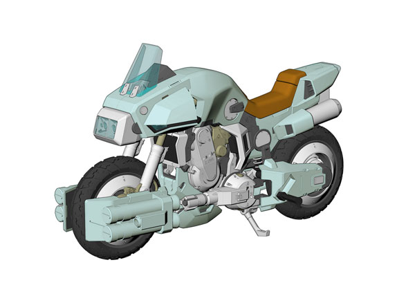 1/12 「機甲創世記モスピーダ」 VR-052F モスピーダ “スティック