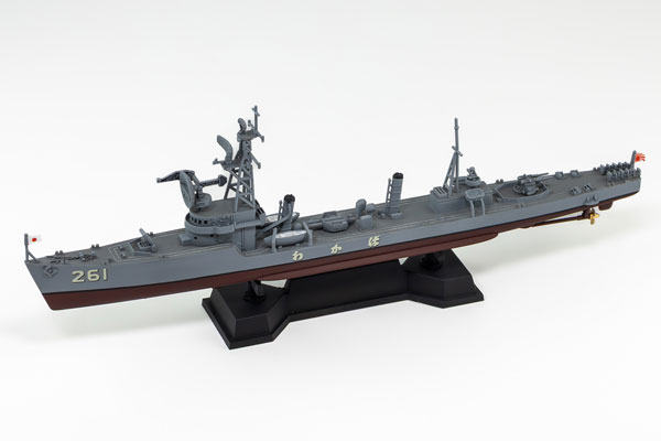 1/700 海上自衛隊 護衛艦 DE-261 わかば 旗・旗竿・艦名プレート