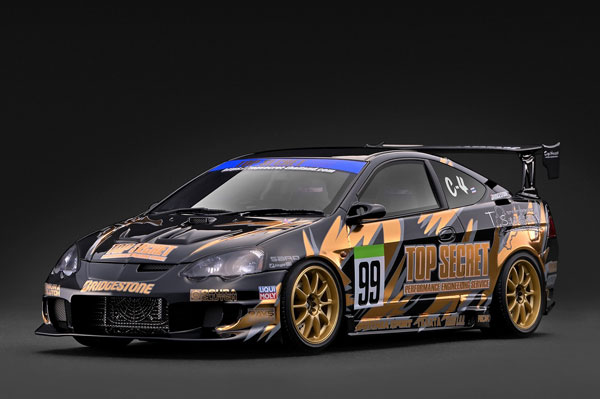 1/18 Top Secret INTEGRA (DC5) Black[イグニッションモデル]【送料無料】《０５月予約》