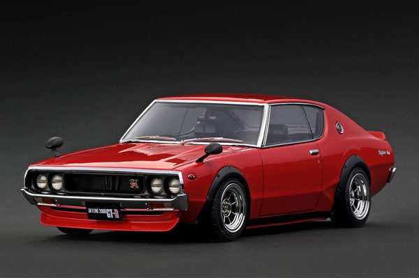 1/18 Nissan Skyline 2000 GT-R (KPGC110) Red[イグニッションモデル