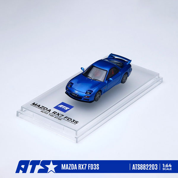 1/64 MAZDA RX7 FD3S メタリックブルー[ATS-MODELS]《01月仮予約》