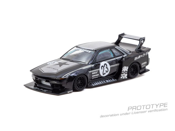 1/64 LB-KAIDO WORKS Nissan R32 Skyline Black[Tarmac Works]《03月
