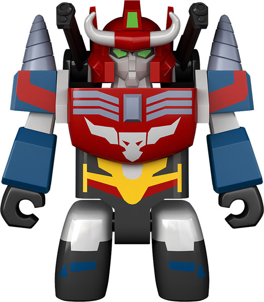 BRICKROID 伝説の勇者ダ・ガーン ランドバイソン 可動フィギュア