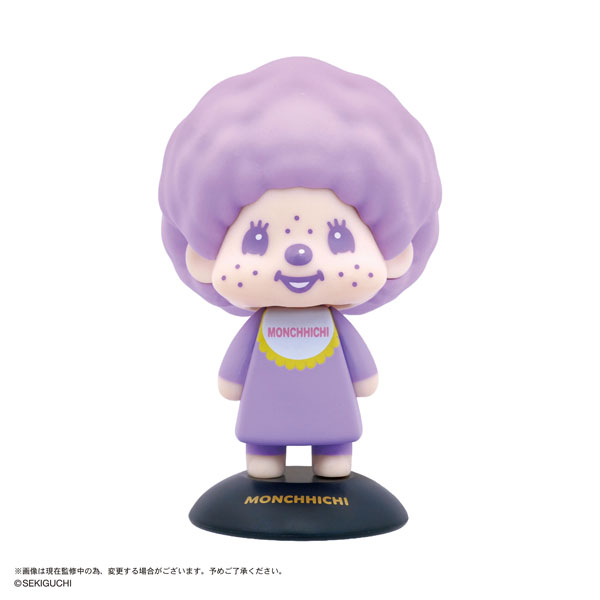ゆらゆらヘッド モンチッチ モンチッチくん(パープル) 完成品フィギュア