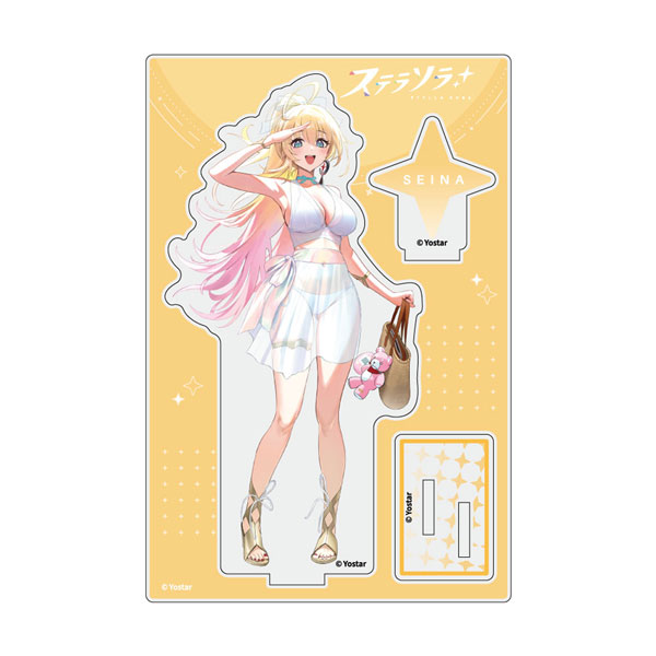 夏の始まり、夏の終わり 春希 アクリルスタンド EL6 ステラソラ 描き下ろしアクリルスタンド(セイナ/夏服)[カーテン魂