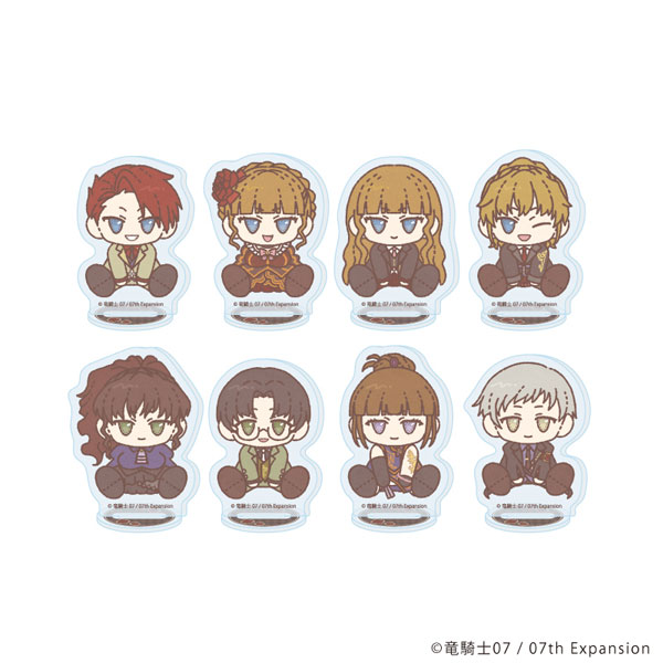 うみねこのなく頃に アクリルスタンドセット 18体 アクリルぷちスタンド「うみねこのなく頃に」21/ぽてぬいアート 8個