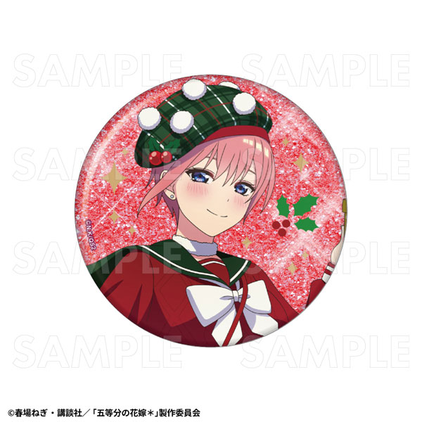 TVスペシャルアニメ『五等分の花嫁*』 76mmグリッター缶バッジ [中野一