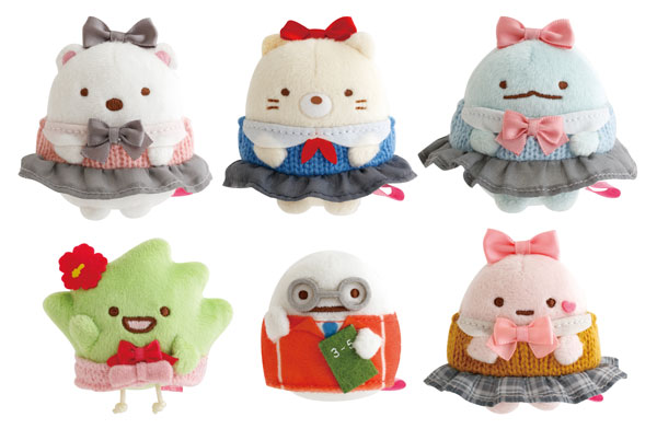 お値下げ！美品！ぬいぐるみまとめ売り！ MZ09401 すみっコぐらしコレクション すみっコハイスクール てのり