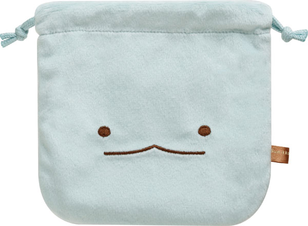 CA96405 すみっコぐらし ぬいぐるみ巾着 とかげ