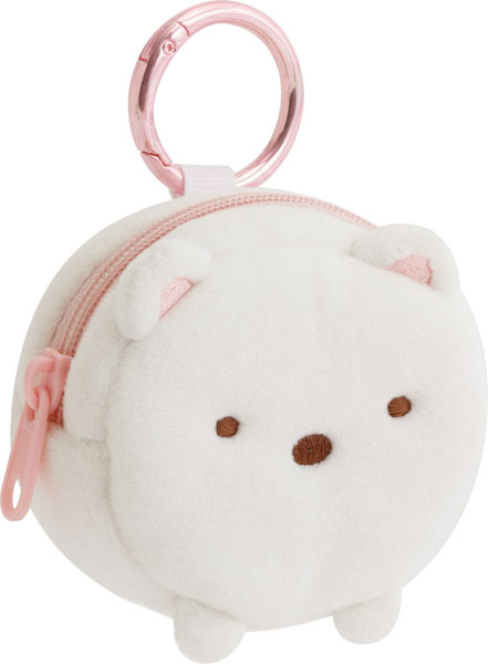 CA96501 すみっコぐらし ぬいぐるみミニポーチ しろくま