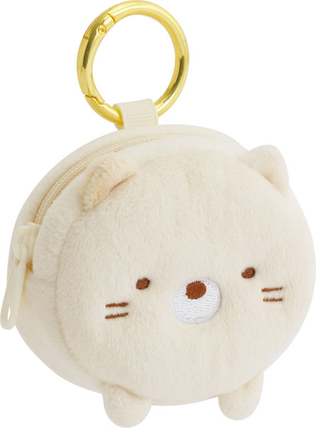 CA96504 すみっコぐらし ぬいぐるみミニポーチ ねこ