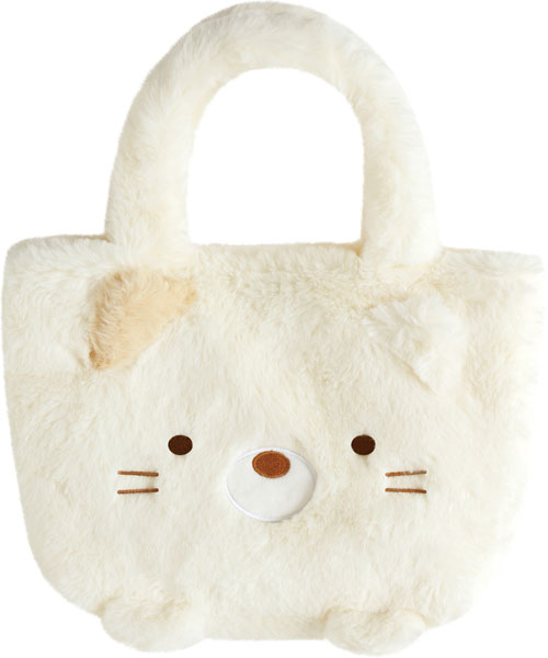 CA96601 すみっコぐらし ぬいぐるみトートバッグ ねこ