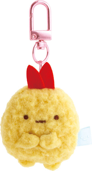 AB50804 ぷちりんこ ぬいぐるみキーホルダー すみっコぐらし えびふらいのしっぽ